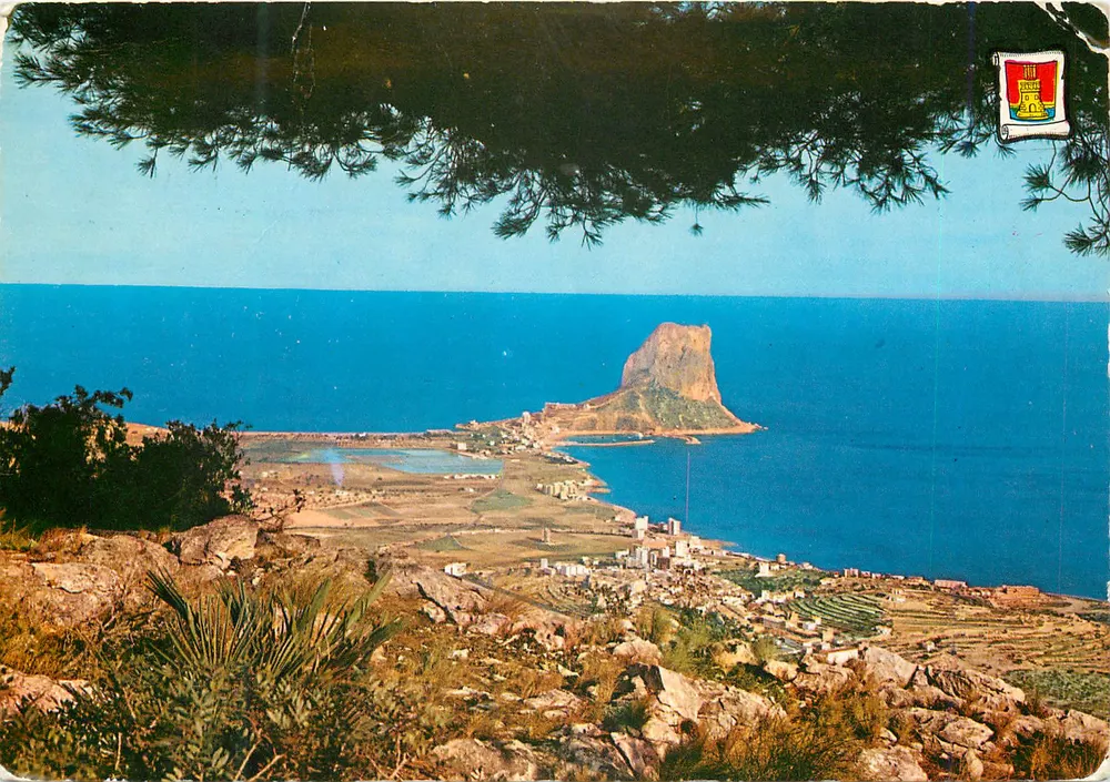 Calpe — Rocha de Ifach — Pergamino - Frente