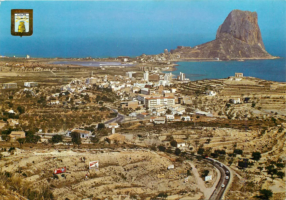 Calpe — vista parcial — Ediciones FISA, n° 14 - Frente