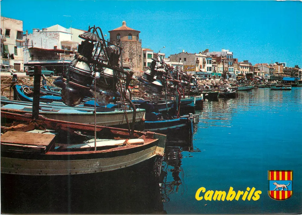 Cambrils — Porto de pesca — Editor RAYMOND, Tarragone - Frente