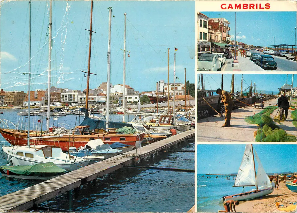 Cambrils — Verschiedene Eindrücke der Stadt — Foto color RAYMOND - Tarragona - Vorderseite