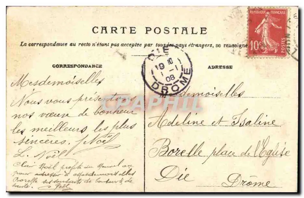 Lyon - Igreja de São Vicente — H. D., n° 114 - Verso