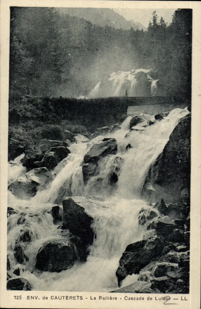 ENV. de CAUTERETS - La Raillère - Cachoeira de Lutour — LL - Frente