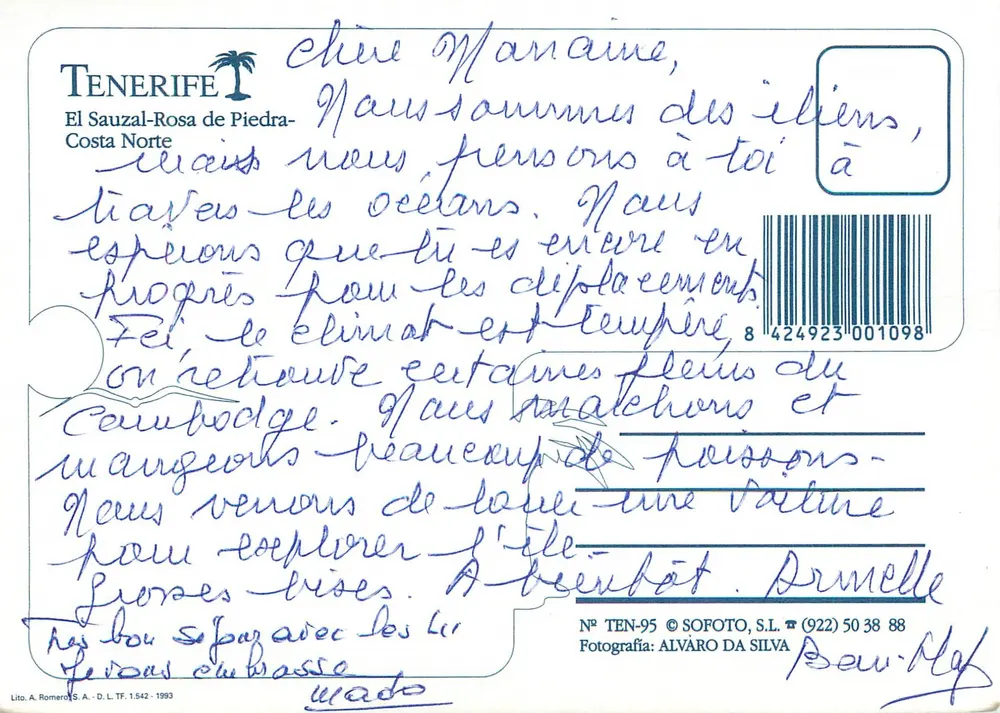 Tenerife — Landschaften und Berge — SOFOTO, S.L. Nr. TEN-95 - Rückseite