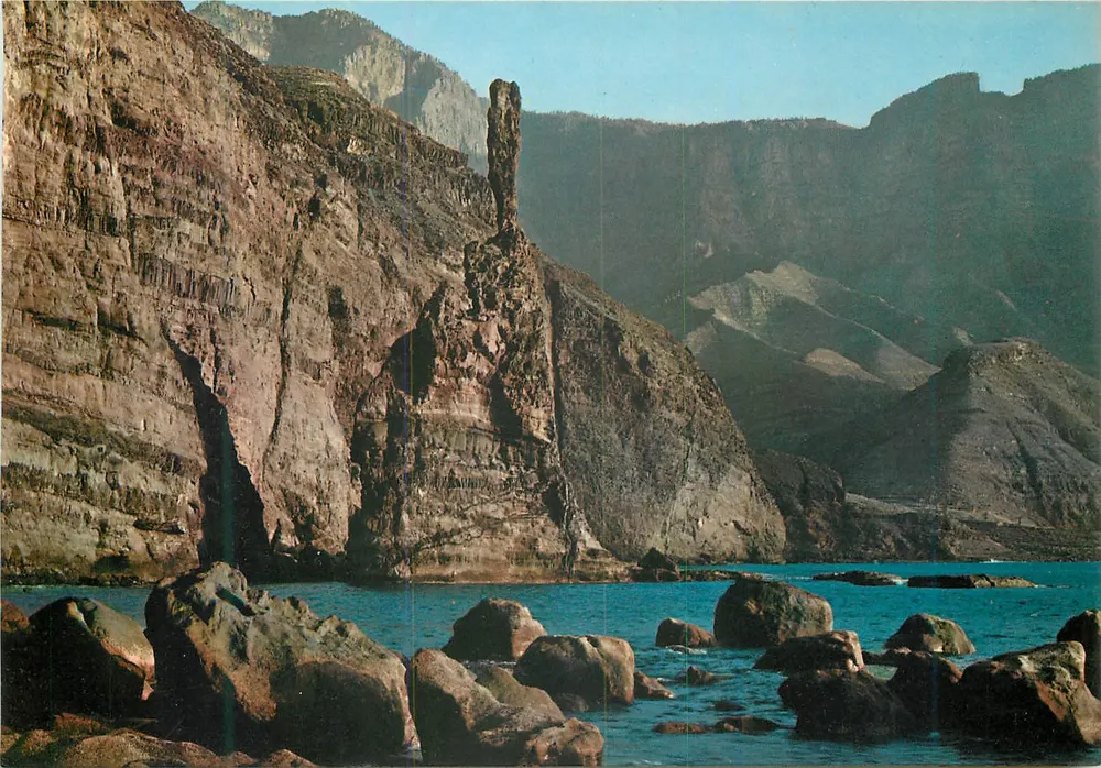 El Dedo de Dios — Agaete — GLOBAL TRADERS, Las Palmas de G.C. - Vorderseite