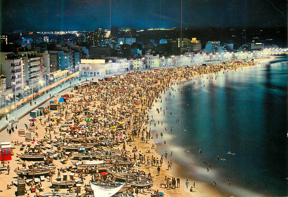 Las Canteras — Noite do Paseo Marítimo e da praia — Editor Casa Mar, n°19 - Frente