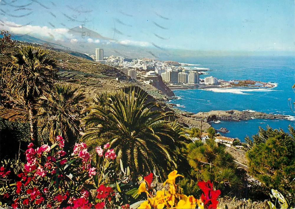 Costa del Norte und Puerto de la Cruz — Tenerife — Distribuidor: Juan Alvarez León - Vorderseite