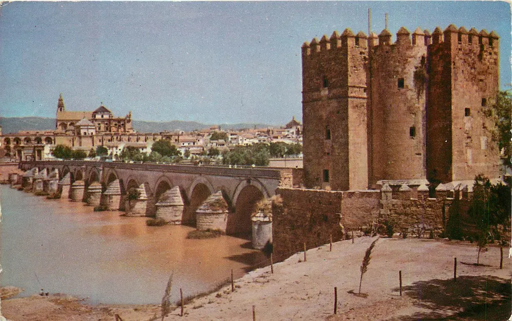 Cordoue — Pont romain et mosquée — Éditions Arribas - Recto