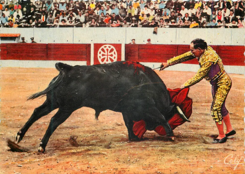 Estocada de R. ORTEGA — Toulouse — Éditions CELY - Frente