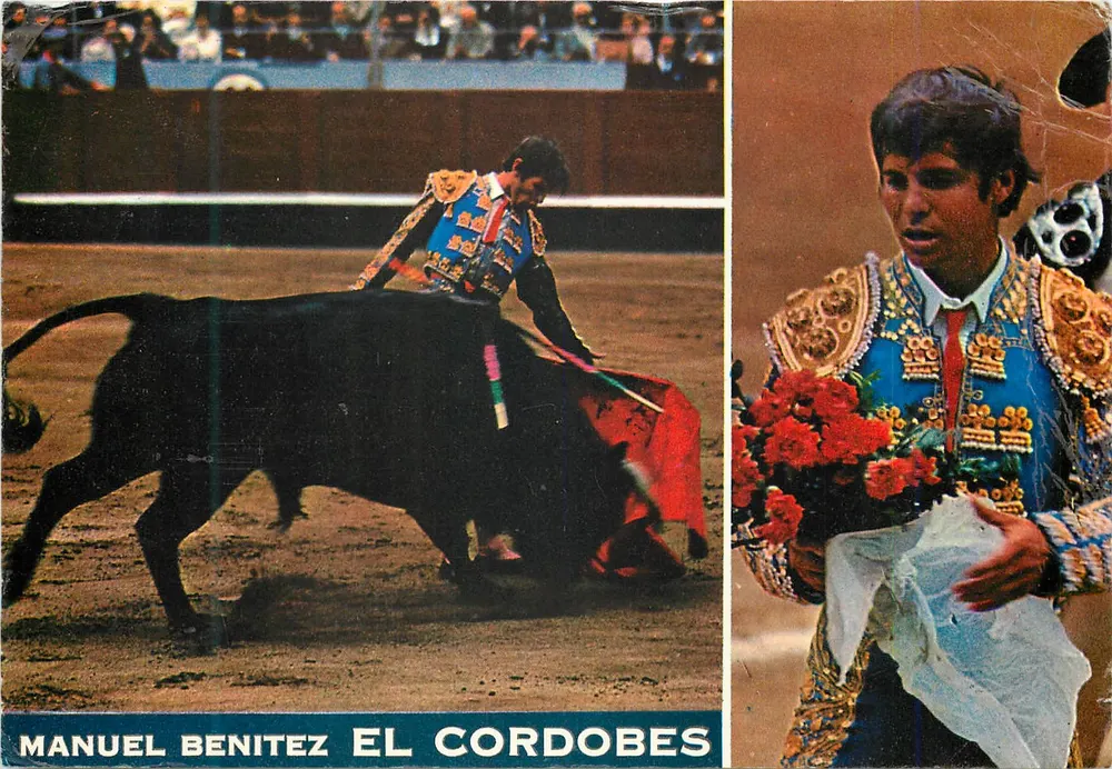 Manuel Benítez El Cordobés — corrida de touros — V.C. Foto - Frente