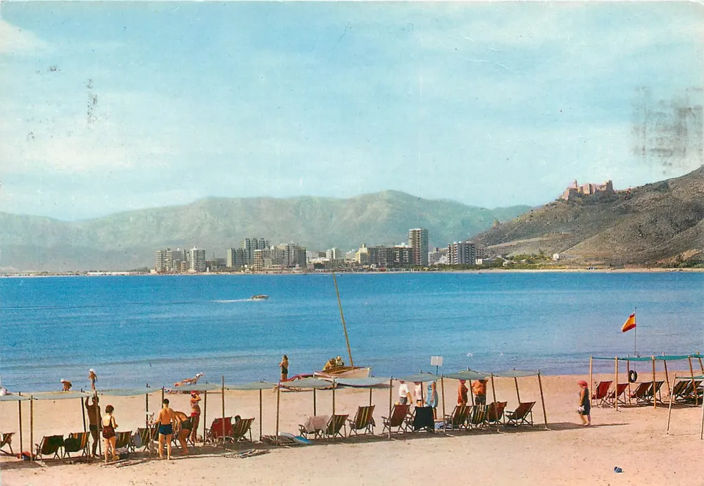 Cullera. Valência — Praia — Série 19, n° 257, editor Kolor-Zerkowitz - Frente
