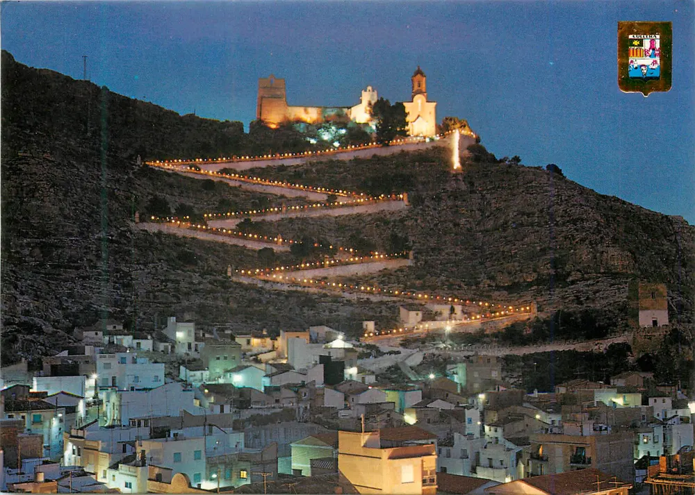 Cullera — discesa del castello in festività — FISA - I.G. - Palaudarias, 26 - Barcelona - Recto