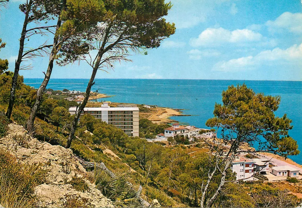 Denia (Alicante) — Vue partielle de "Les Rotes" — Garcia Garbabella y Cía. - Vorderseite