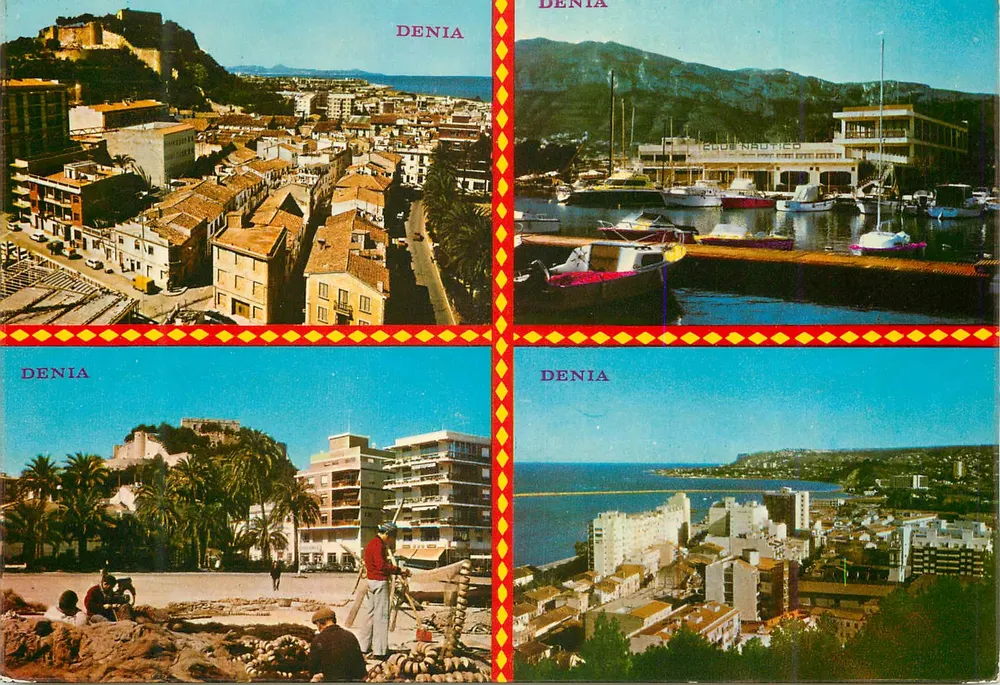 Denia — vue panoramique et port — éditeur Hermanos Callosa - Awers