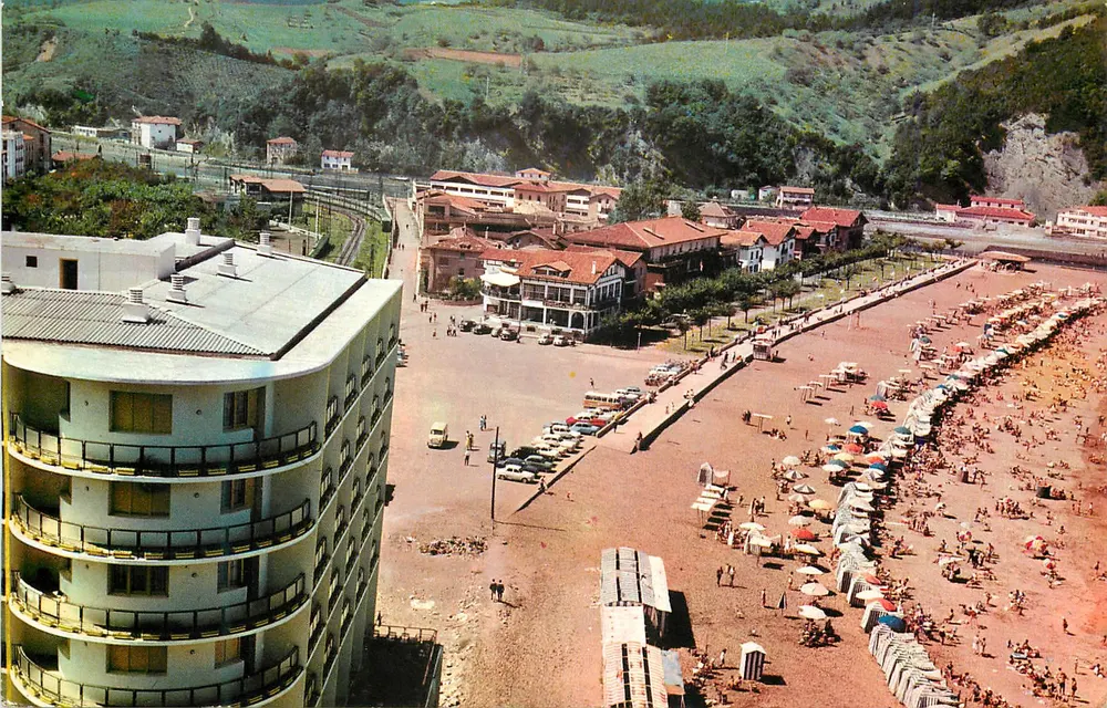 Deva — Plaża — Fotografia plaży Deva — Foto-GAR, Zarautz, Guipuzcoa - Awers