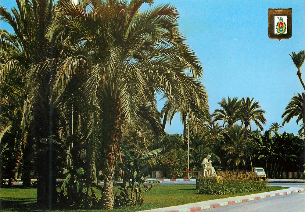 Promenade Alfonso XII — Elche (Alicante) — Subirats Casanoyas - Anverso