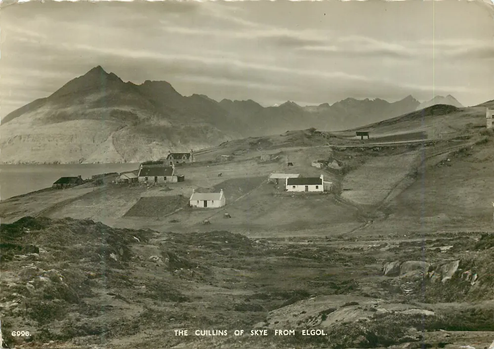 Die Cuillins von Skye aus Sicht von Elgol — J.B. White, Serie 'The Best of All Series' - Vorderseite