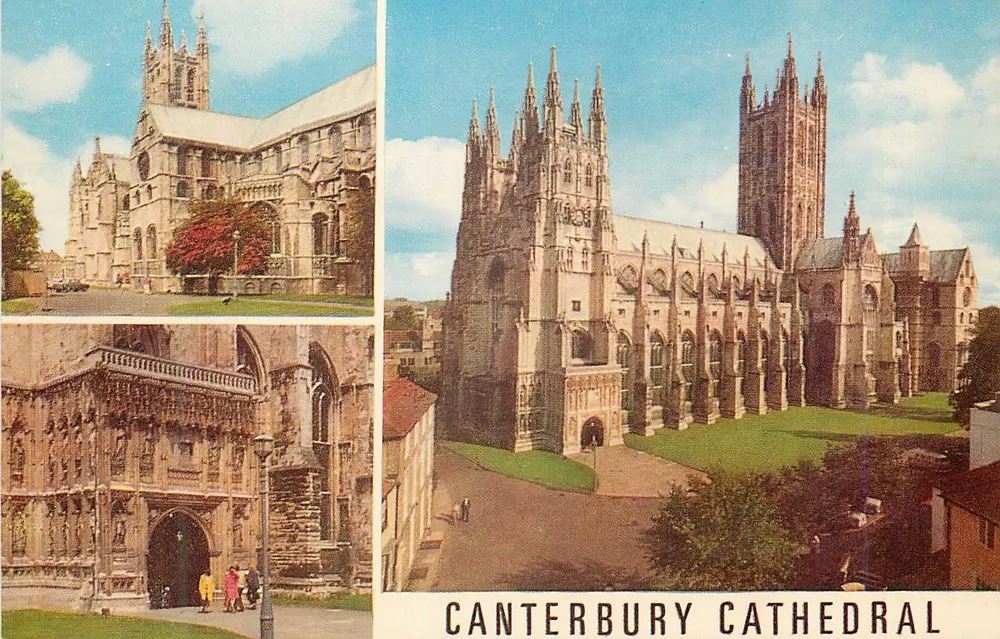 Catedral de Canterbury — vista composta — J. Salmon Ltd. - Frente