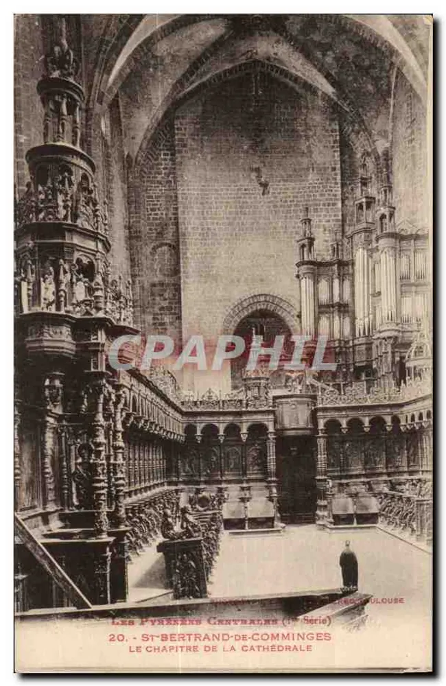 St-Bertrand-de-Comminges — Il capitolo della cattedrale — Editore: Tipografia di Toulouse (1ª serie) - Recto