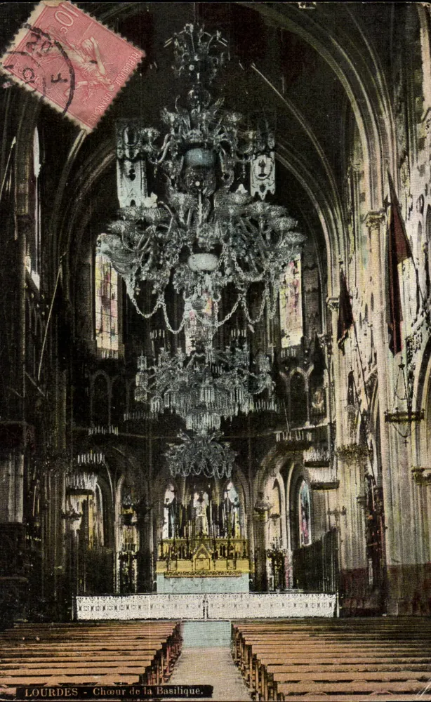 LOURDES - Chór Bazyliki - Awers