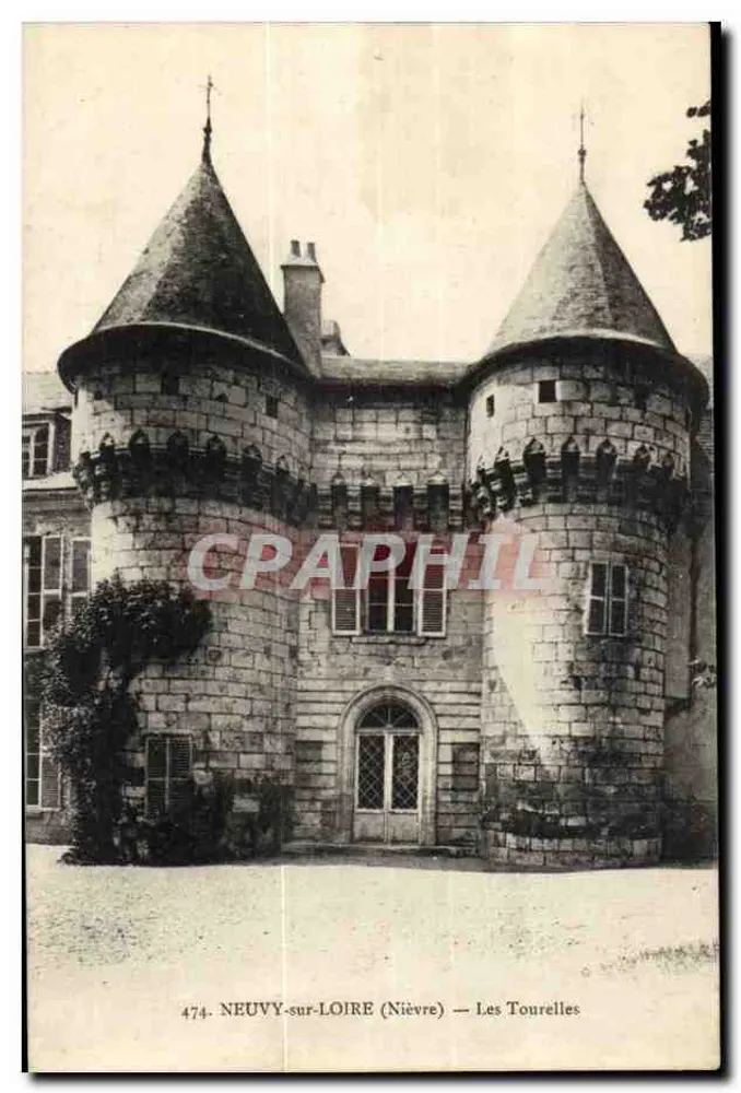 NEUVY-sur-LOIRE (Nièvre) — Les Tourcelettes - Frente