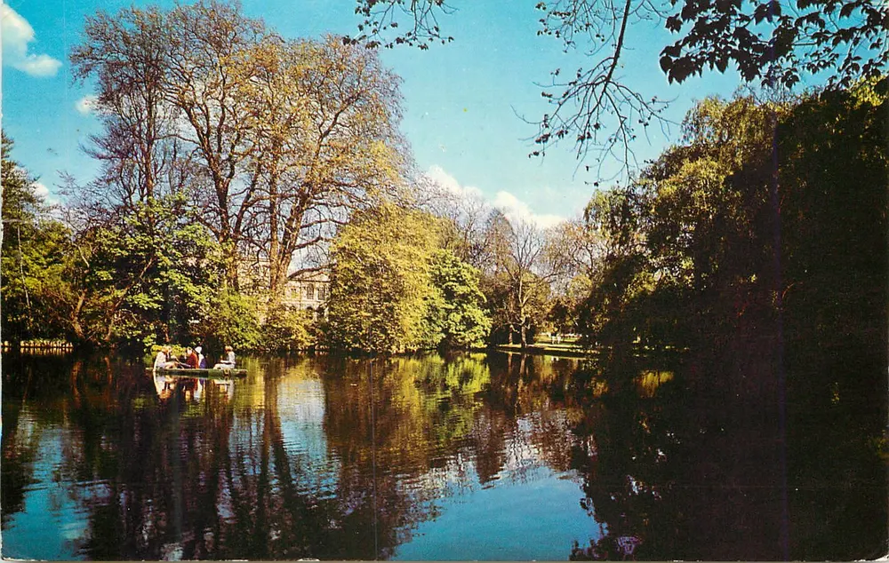 Het meer van Worcester College — Oxford — uitgever PT10297 - Voorkant
