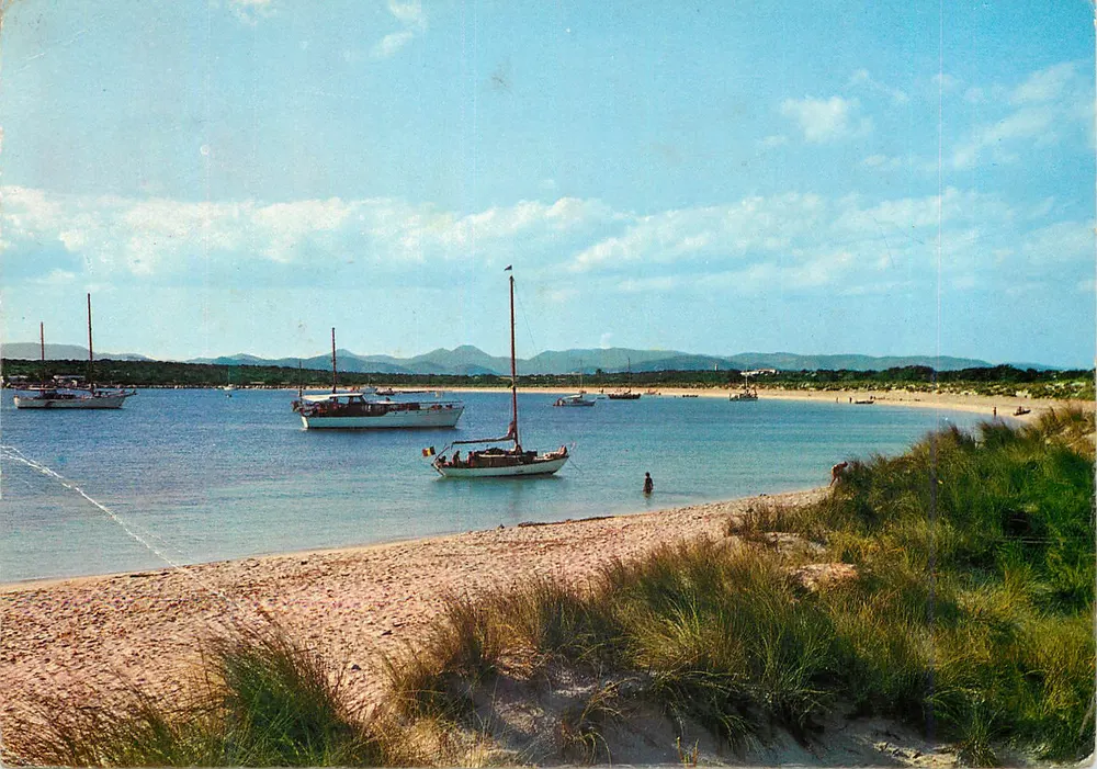 Strand van Formentera — Formentera - Balearen - uitgever Original J. Juan - Voorkant