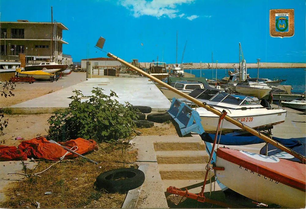 Gandia — Hafen — Club Nautique Gandia (Valencia) — A. Subirats Casanovas - Vorderseite