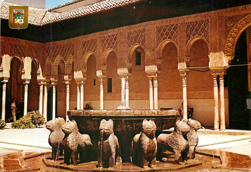 Alhambra, Hof van de Leeuwen — Granada — Ediciones FISA - Voorkant