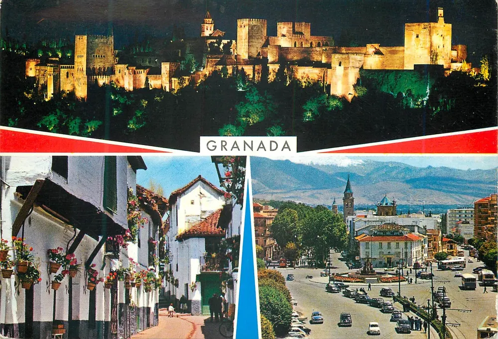 Granada — Alhambra en landschappen — Garcia Garrabella & Cía, Zaragoza, n°51 - Voorkant
