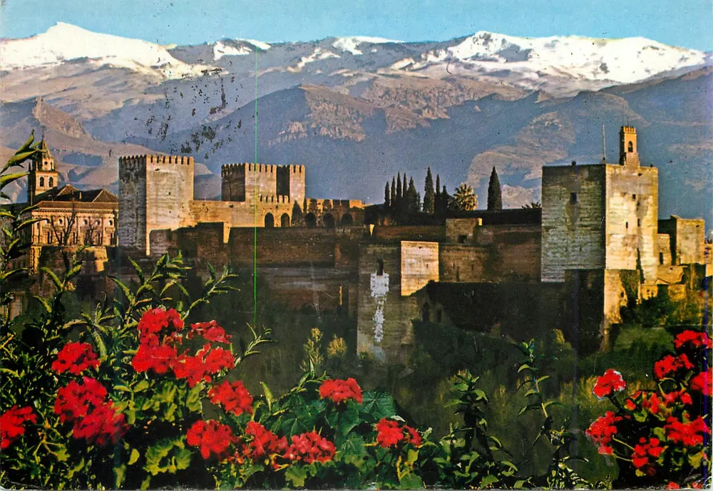 Alhambra und Sierra Nevada — Allgemeiner Blick — Verlag Beascoa n°1344 - Vorderseite