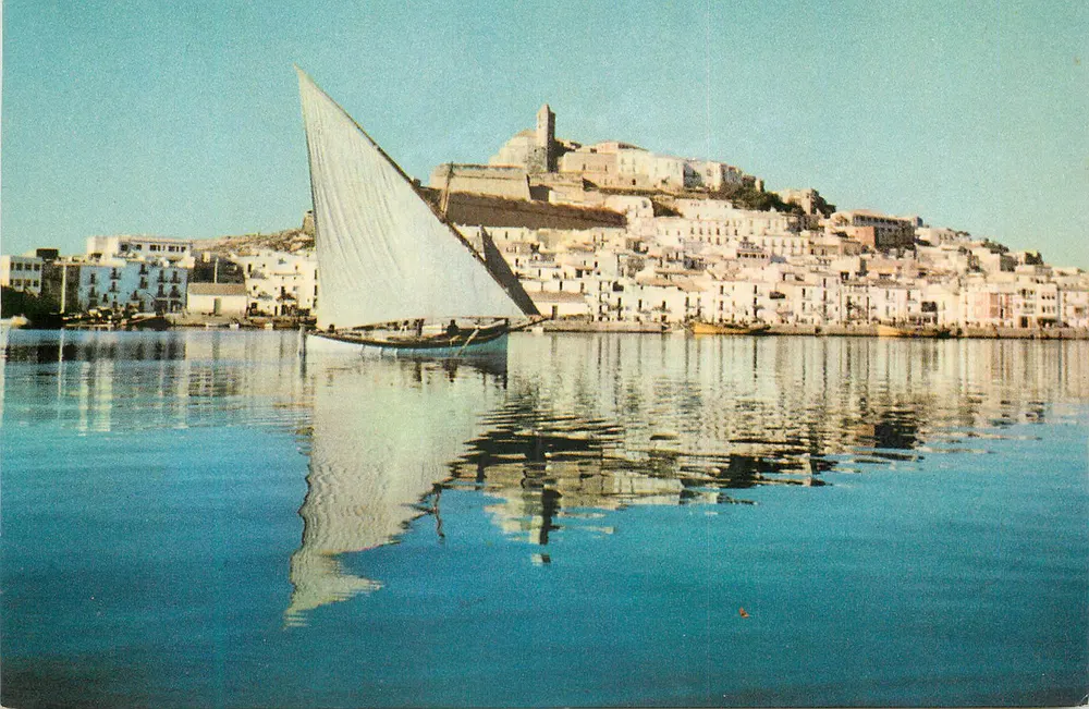 Ibiza (Baleares) — A capital — Librería Verdera, série II n° 3668 - Frente