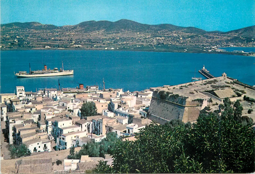 Ibiza — Panoramablick — Casa Planas, Serie 88 - Vorderseite