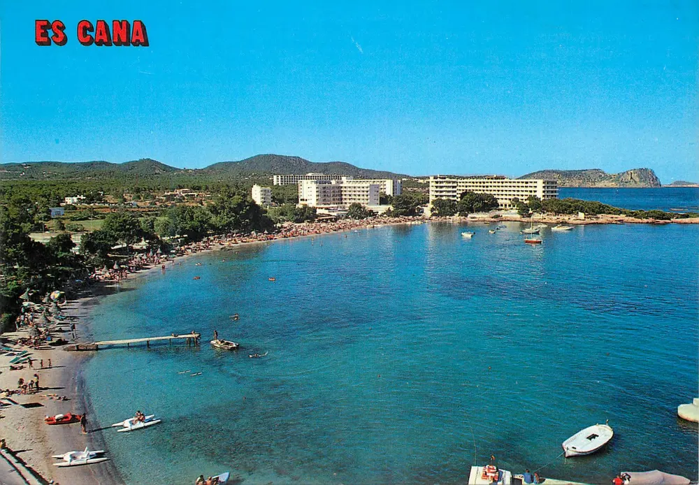 Es Cana — praia e hotéis — Editor CFB, n°1091 - Frente