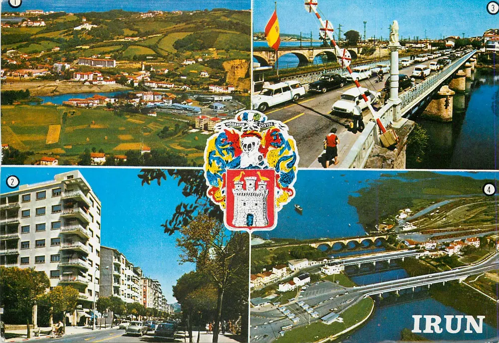 Irun — Panoramablick — H. Fournier, 17-Vitoria 1969 - Vorderseite