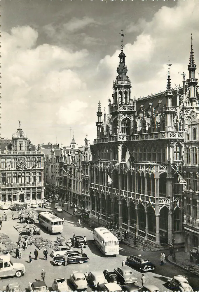 Bruxelas - Grand-Place - Maison du Roi — Edição Lander - Eupen, n°40 - Frente