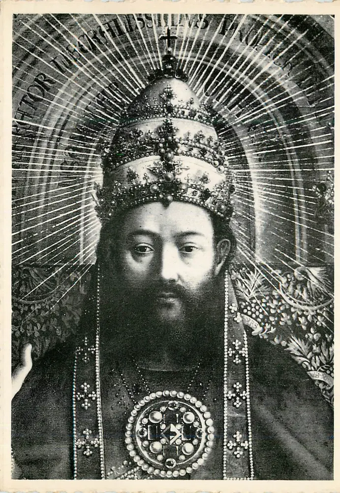 स्वर्गीय पिता — कार्य «अग्नी के विजय» का विस्तार — थिल, ब्रुसेल्स के फोटोलिथोग्राफी - आगे