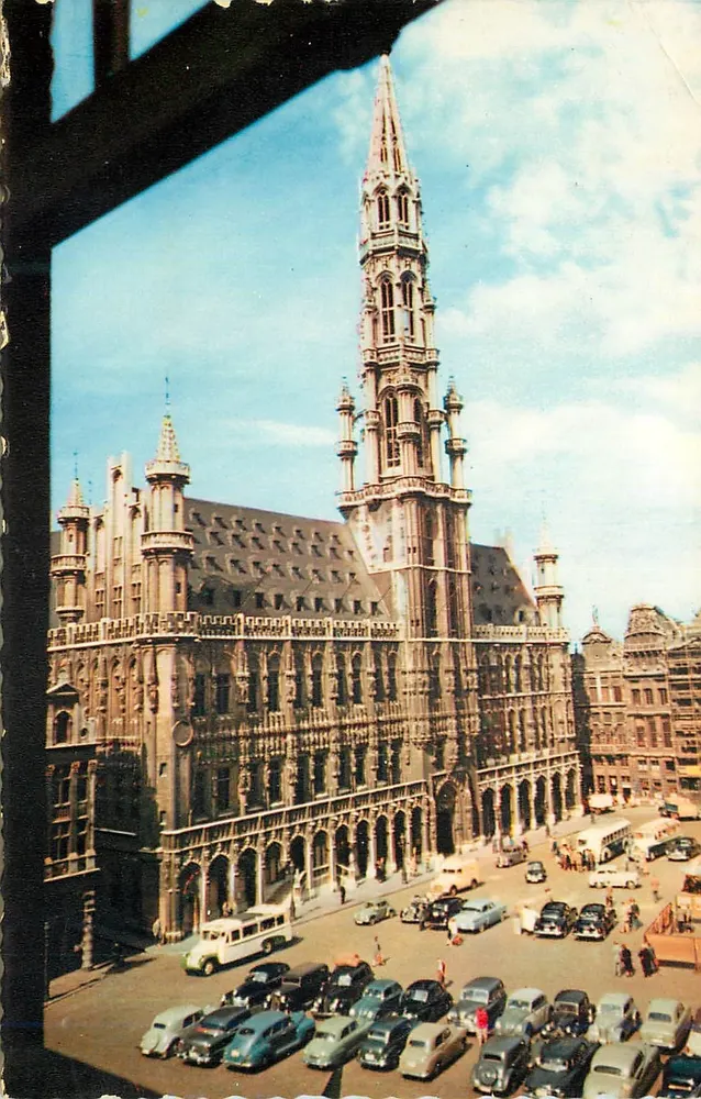 Brüssel - Großer Platz - Rathaus — Mexichrome - Vorderseite