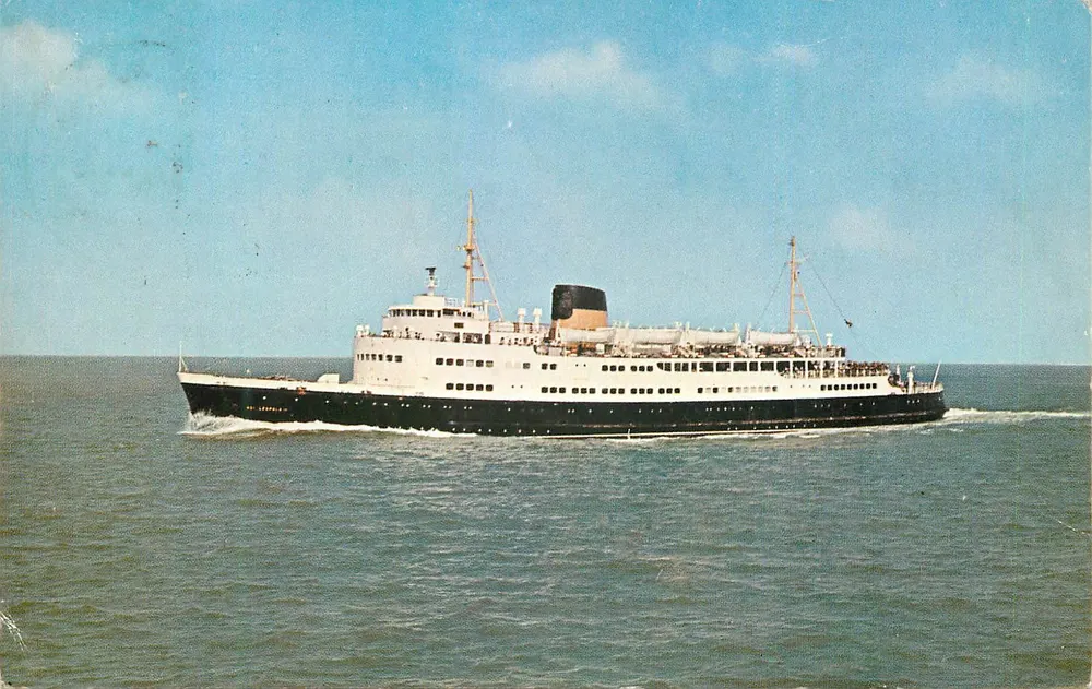 Linha Ostend-Dover — Rei Léopoldo III — Edições VOG Bruxelas n°132 - Frente