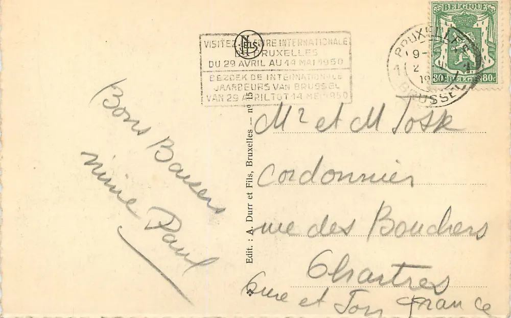 Bruxelas - Coluna do Congresso — editor Nils, n°15 - Verso
