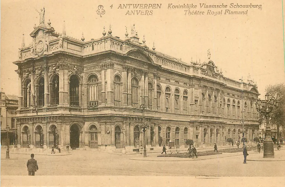 Anvers — Teatro Reale Fiorentino — editore VSW, n°4 - Recto