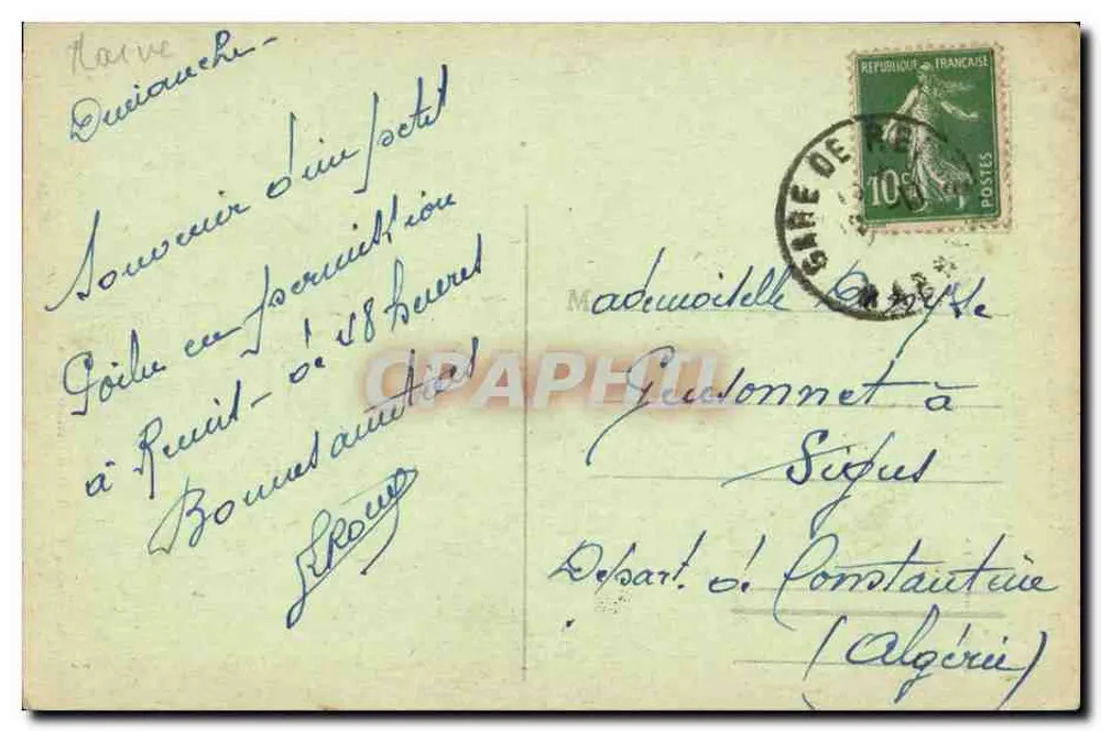 Reims — Die Kathedrale in den Ruinen nach dem Rückzug der Deutschen — Verlag Reims, Nr. 63 - Rückseite