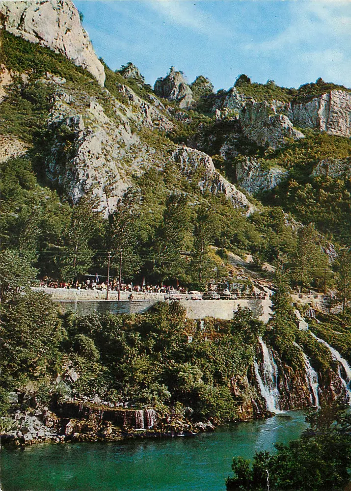 Cascada de Ražanj — Jablanica — editor NIP Zadrugar Sarajevo, n° 170 - Anverso