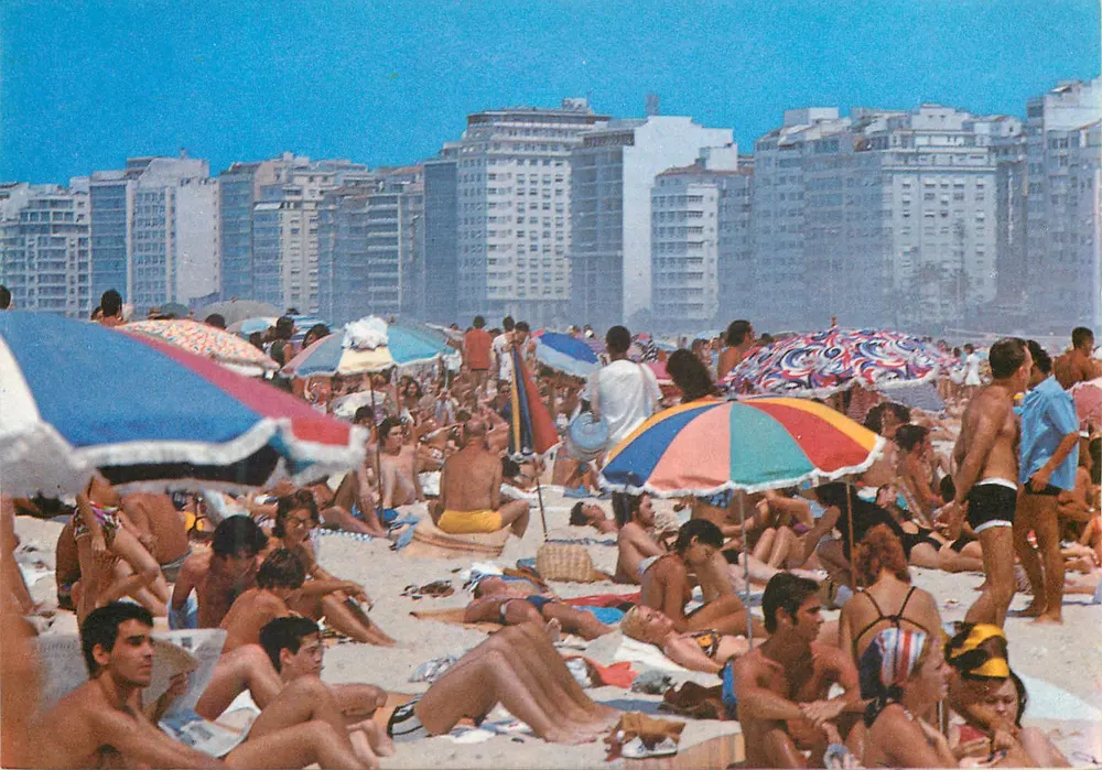 Rio de Janeiro — Vista panorâmica da praia — Brasiledor - Frente