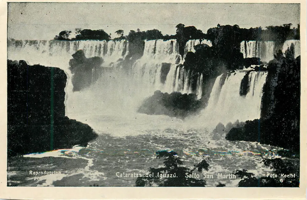 Cataratas del Iguazú — Salto San Martín — Photo Koelbl, n°6 - Vorderseite
