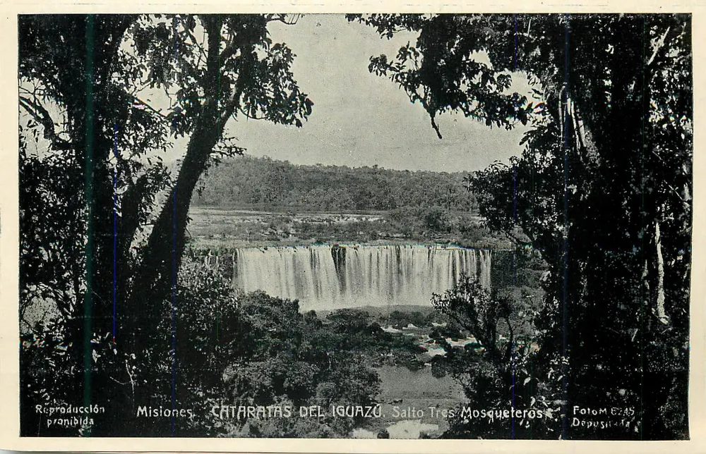 Cataratas del Iguazú — Salto Tres Mosqueteros — Folom 6745 - Vorderseite