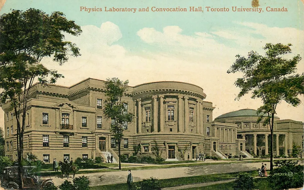 Physiklabor und Convocation Hall, Universität Toronto, Kanada — JORSTZ & CO. - Vorderseite