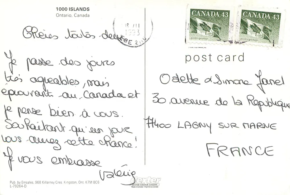 1000 Ilhas — Zavicon Island — Ponte internacional Boldt — Castelo em Heart Island — Editor Emsales - Verso