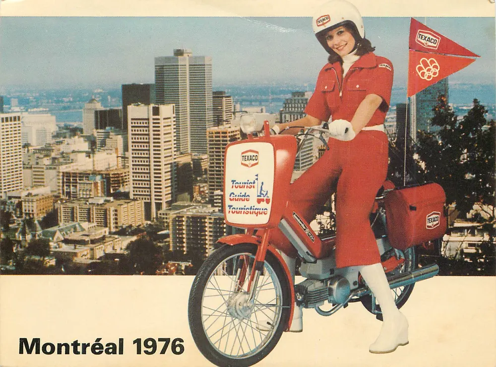 Guia turístico Texaco — Montreal 1976 — Texaco Canada Limited - Frente