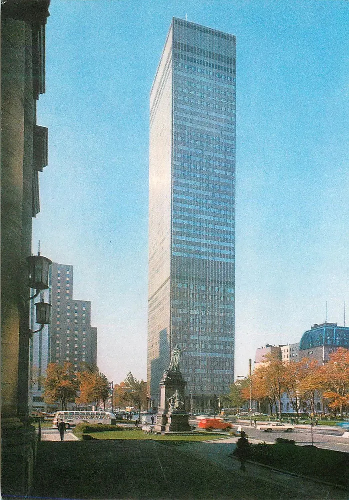 Canadian Imperial Bank of Commerce Building — Dominion Square, Montreal — gedruckt von The Simpson Press Ltd. - Vorderseite