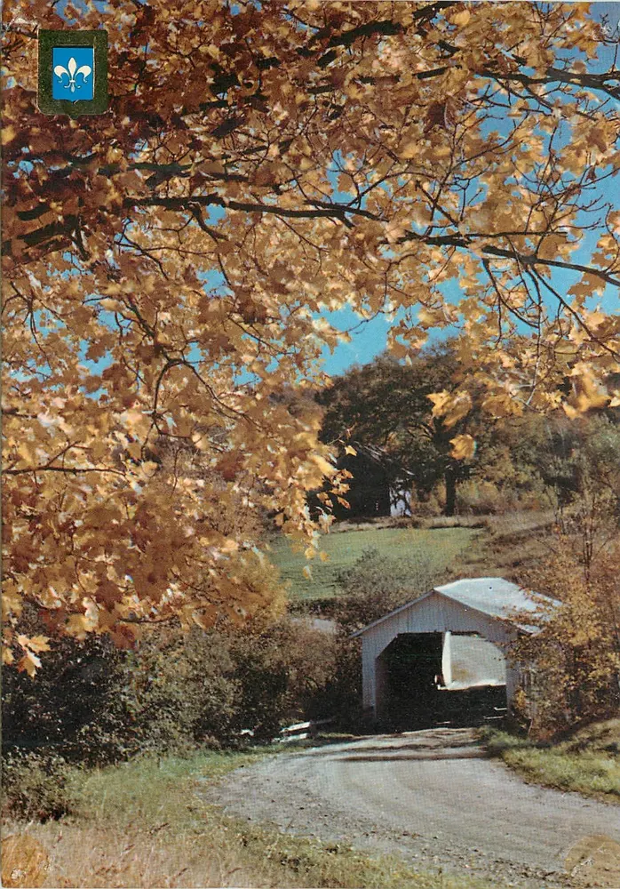 Ponte coberta — Outono — Edições ESCUDO DI ORO, n°502 - Frente